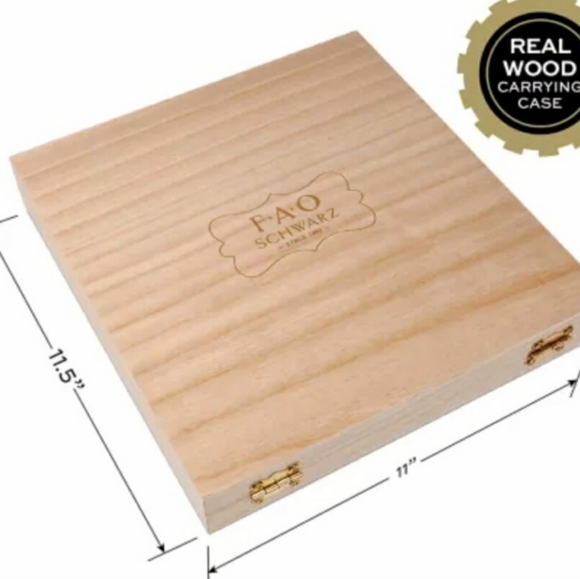 FAO Schwarz Fashion Designer Kit In Woodbox Design Your Own Outfits - Picture 9 of 9